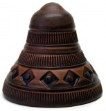 Bell with rhombus brown G1 - 1
